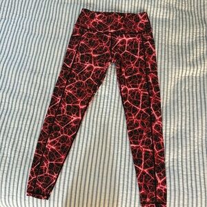 CVG Red Radioactive Leggings